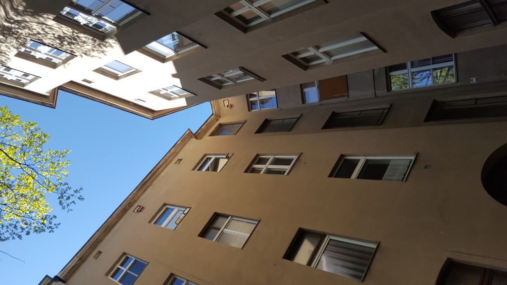 Hofandicht. Nord Seite. Seitenfluegel Ostausrichtung